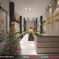 Thiết kế phòng tranh - Chị Thúy An